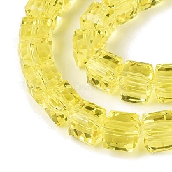 Transparent Glass Beads Strands&nbsp;LS-GLAA-R041-8x8mm-A01