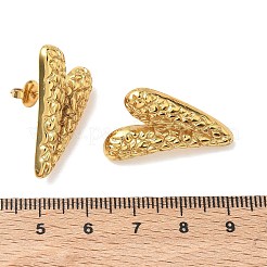 304 Stainless Steel Stud Earrings for Women&nbsp;EJEW-K333-12G