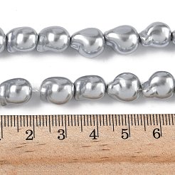 Electroplated Glass Beads Strands&nbsp;GLAA-Z013-01C-01