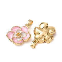 Brass Enamel Pendants&nbsp;KK-CBAB0D3-01G-C