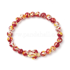 Synthetic Dyed Turquoise Beaded Stretch Bracelets for Women Men&nbsp;BJEW-JB11549