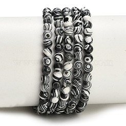 Dyed Synthetic Malachite Beads Strands&nbsp;GG-CBA6382-A03-4mm-03