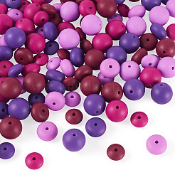120Pcs 12 Styles Silicone Focal Beads&nbsp;SIL-CW0001-01D