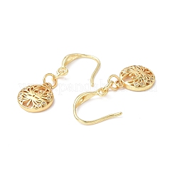 Clear Cubic Zirconia Dragonfly Dangle Earrings&nbsp;EJEW-B017-17G
