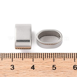 Non-Tarnish 304 Stainless Steel Slide Charms&nbsp;STAS-S133-01P-01