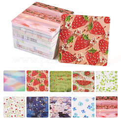 100 Sheets 10 Styles Paper Earring Display Cards&nbsp;CDIS-TA0001-18