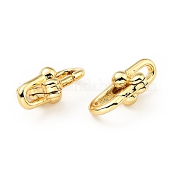 Brass Lobster Claw Clasps&nbsp;KK-G416-34G