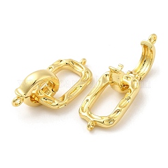 Rack Plating Brass Enhancer Shortener Bails&nbsp;KK-H447-01G