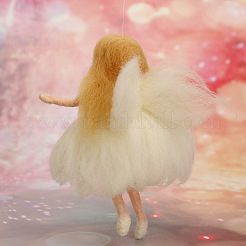Fairy Wool Felt Needle Felting Kit with Instructions&nbsp;DOLL-PW0004-08