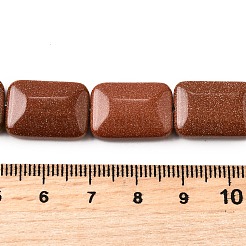 Synthetic Goldstone Beads Strands&nbsp;G-S386-A06