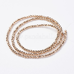 Non-magnetic Synthetic Hematite Bead Strands&nbsp;G-P262-27-4mm-KCG