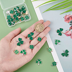 36Pcs 6 Style Alloy Enamel Pendants&nbsp;ENAM-SC0002-88