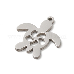 Non-Tarnish 201 Stainless Steel Pendants&nbsp;STAS-E206-04P-05