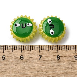 Fuuny Baking Paint Glass Enamel Beads&nbsp;LAMP-Q045-01J