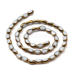 Electroplate Glass Beads Strands&nbsp;EGLA-P051-01A-G01