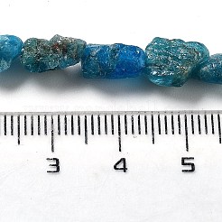 Raw Rough Natural Apatite Beads Strands&nbsp;G-P528-B04-01