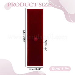 Velvet Jewelry Packing Boxes for Necklaces&nbsp;CON-WH0085-226B-01