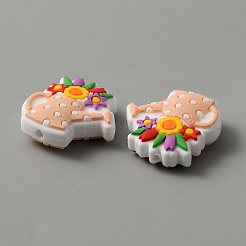 Food Grade Eco-Friendly Silicone Beads&nbsp;SIL-WH0016-02B