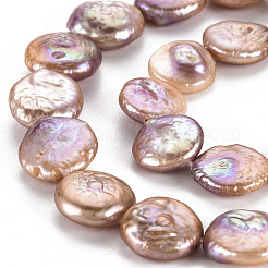 Natural Keshi Pearl Beads Strands&nbsp;PEAR-S018-03E