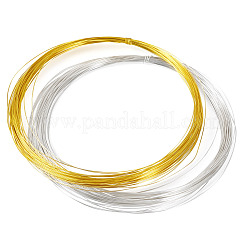 2 Rolls 2 Color Round Brass Wire&nbsp;CWIR-TA0001-07