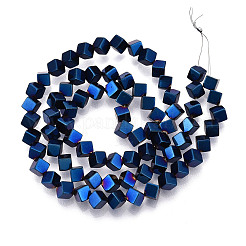 Electroplated Synthetic Non-magnetic Hematite Beads Strands&nbsp;G-T139-62D