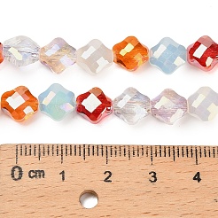 Electroplated Glass Beads Strands&nbsp;EGLA-P067-04A-01