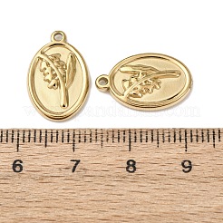 304 Stainless Steel Pendants&nbsp;STAS-I358-12G-06