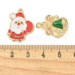 Alloy Christmas Series Enamel Pendants&nbsp;FIND-U010-04