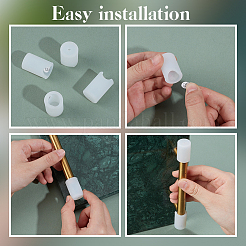 12Pcs Self Adhesive Silicone Furniture Corner Guards&nbsp;DIY-OC0014-04
