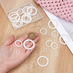 30Pcs 3 Styles PE Plastic Findings&nbsp;FIND-CY0001-68