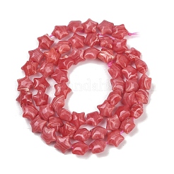Synthetic Rhodochrosite Beads Strands&nbsp;G-Z080-A13-8mm