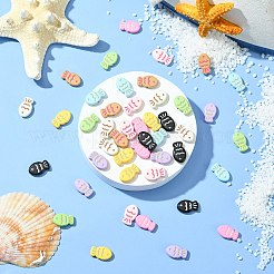 45Pcs 9 Colors Baking Paint Alloy Beads&nbsp;FIND-CJ0003-26