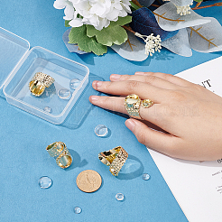 DIY Blank Dome Ring Making Kit&nbsp;DIY-NB0008-13