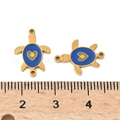 304 Stainless Steel Enamel Connector Charms&nbsp;STAS-Z139-02G