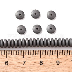 Matte Style Electroplate Non-magnetic Synthetic Hematite Beads Strands&nbsp;G-M007-76