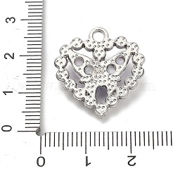 Platinum Alloy Glass Pendants&nbsp;FIND-Z068-04P-02