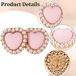 15Pcs Alloy Shank Buttons&nbsp;BUTT-GF0003-45B