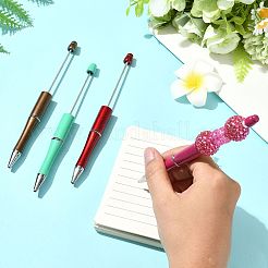 10Pcs ABS Plastic & Iron Ball-Point Pen&nbsp;AJEW-FS0001-41E