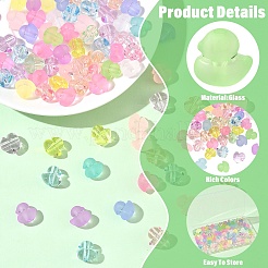 50Pcs Transparent Acrylic Beads&nbsp;OACR-YW0003-79
