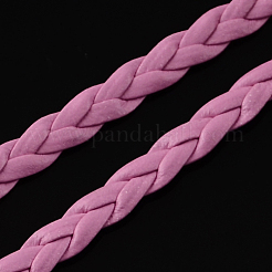 Braided Imitation Leather Cords&nbsp;LC-S002-5mm-06