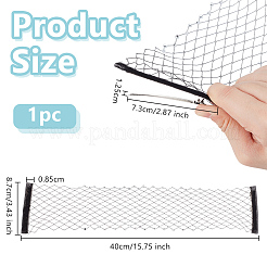 Vintage Polyester Rhinestone Mesh Face Veils for Women&nbsp;AJEW-WH0348-705