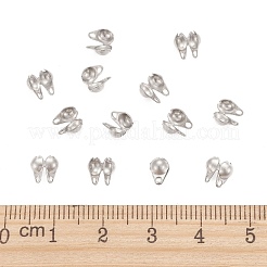 Tarnish Resistant 316 Surgical Stainless Steel Bead Tips&nbsp;STAS-I015-05
