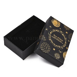 Gold Stamping Planet Cardboard Jewelry Packaging Boxes&nbsp;CON-T002-01B