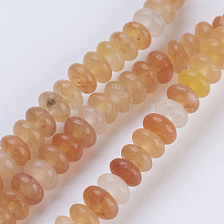 Natural & Synthetic Mixed Stone Beads Strands&nbsp;G-P354-M-4x2mm
