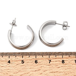 304 Stainless Steel Stud Earrings&nbsp;EJEW-L313-05P