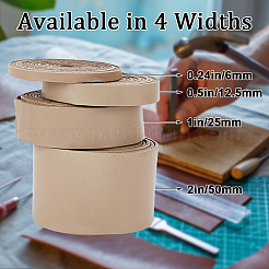 2M Flat Leather Cord&nbsp;LC-WH0007-07A-04