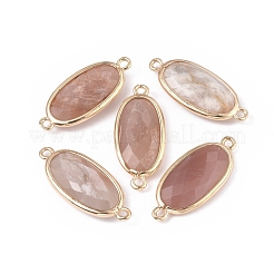 Natural & Synthetic Mixed Gemstone Links connectors&nbsp;G-E526-27-M