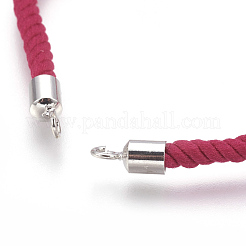 Cotton Cord Bracelet Making&nbsp;KK-F758-03-P
