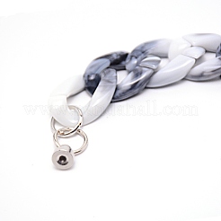 Acrylic Beads Phone Case Chain&nbsp;AJEW-WH0235-10B