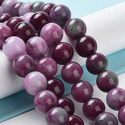 Dyed Natural Malaysia Jade Beads Strands&nbsp;LS-G-G021-01C-08